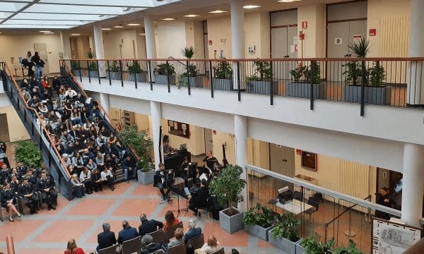 L'Edificio D4 del Campus di Novoli diventa un giardino.