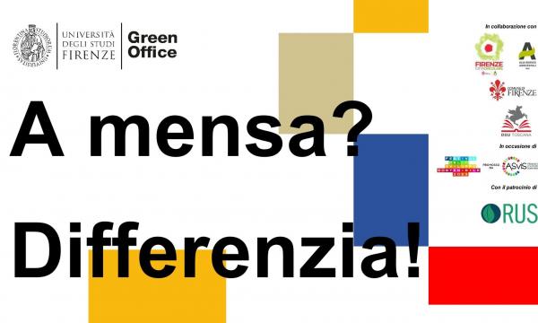 A MENSA? DIFFERENZIA! La corretta gestione dei rifiuti.