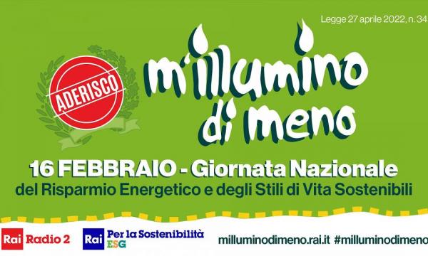 M'illumino di meno 2023