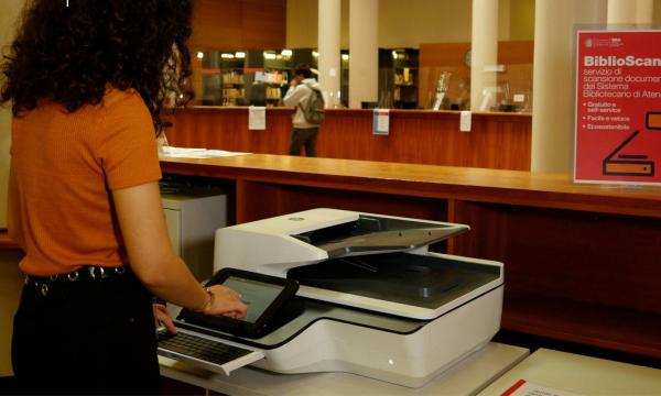 BiblioScan, il nuovo servizio ecosostenibile di riproduzione digitale self-service.