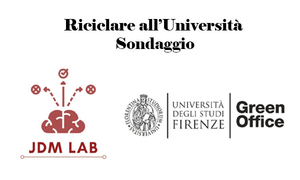 Riciclare all’Università: un sondaggio.